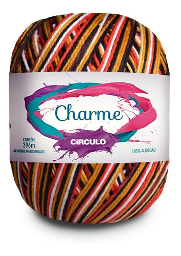 Fio Charme Circulo - Artesanato Em Croche E Trico