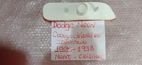 Cocuyo Parachoque Delantero Izquierdo Dodge Neon 1995-1998 Foto 2
