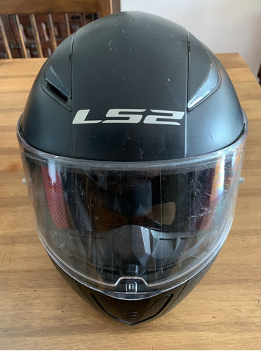 Casco Moto Integral Ls2 Rookie Ff352 Talle S + Casco Abierto