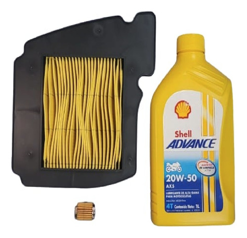 Kit Service Yamaha 160 Fz Shell + F Aire + F Nafta De Grifo