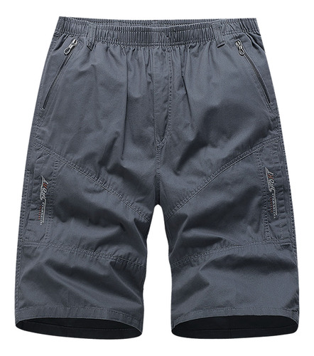 Calça De Praia Masculina Sólida Moda Shorts Verão Gordo Tama