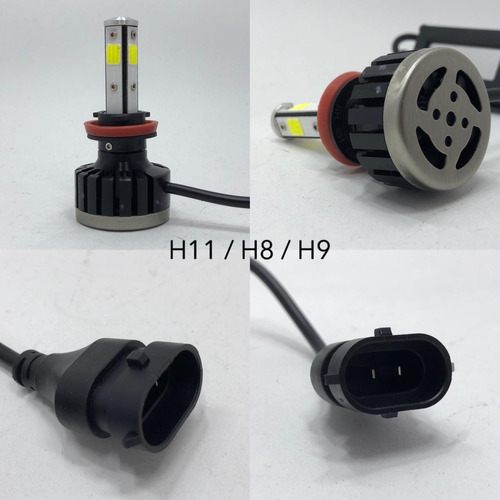 Kit 2 Focos Led 12500lm P/foco (25000 Par) H1h3h7h1190059006