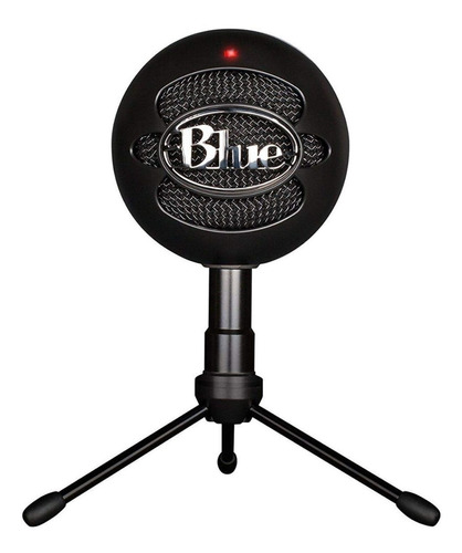 Microfono Pc Blue Snowball Ice Usb Condenser Negro Mexx 2