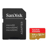 Micro Sd 64gb Sandisk Extreme A1 4k Ultra Hd Gopro Dron 