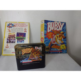 Bubsy Americana Original  Mega Drive/genesis C/caixa  Manual