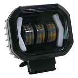 Faro Led Auxiliar Para Moto Tipo Ojo De Angel Universal