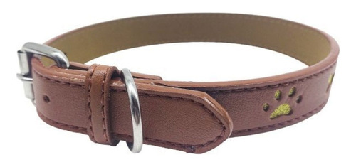 Collar Para Perro Grande Talla L 59cm Marrón