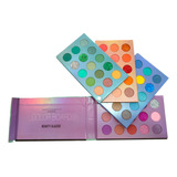 Paleta De Maquillaje 4 Secciones 60 Tonos Brillos Y Sombra  