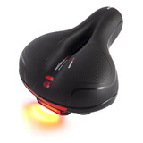 Cubre Asiento Bicicleta Hueco Antigolpe Con Luz Led Trasera