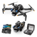 Mini Drone Csj Toysky E99 Max E99 Max Con Dual Cámara Hd Negro 2.4ghz 1 Batería