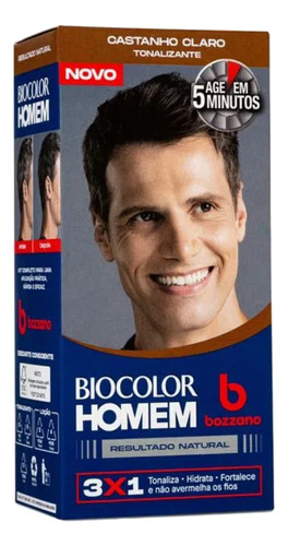 Tonalizante Bozzano Biocolor Homem