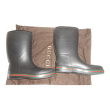 Originales Botas De Lluvia Gucci Made In Italy Numero 8