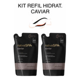 Kit C 2: Refil Hidratante Corpo O Boticário Spa Caviar 400ml