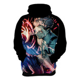 Blusa De Frio Moletom Jujutsu Kaisen Anime Mangá Série Hd0