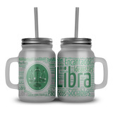 Mason Jar Horóscopo Libra Cualidades