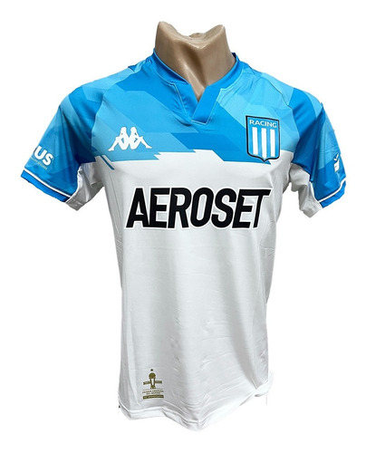 Camiseta De Racing Club 3era Suplente Niño 2022 Kappa