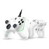 Razer Wolverine V2 Chroma Wired Gaming Pro Controller For Xbox Series X|s, Xbox One, Pc: Rgb Lighting - Remappable Buttons & Triggers - Mecha-tactile Buttons & D-pad - Trigger Stop-switches - White