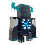 Mattel Minecraft Toys Warden Figura De Acción Con Luces,