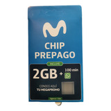 Chips Movistar Pack 50 Und 20min + 200 Mb
