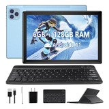 Tablet 10.1'' Fhd 128gb Rom Y 6gb De Memoria Ram Con Teclado