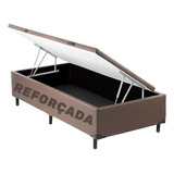 Cama Box Bau Reforçada 98x196 - Medida Especial