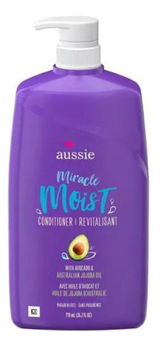 Condicionador Revitalizante Aussie Moist Avocado 778ml