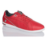 Tenis Puma Primo Ferrari 10 Aniversario Piel Rojo Total Gym