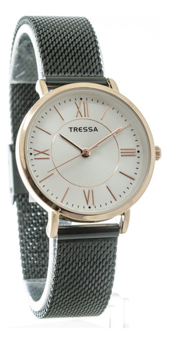 Reloj Tressa Malla Tejida Rose Gold Garantia Oficial Envio 