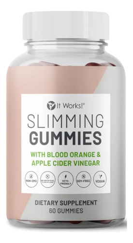 Gummies It Works 60 Gomitas Quema Grasa (originales)