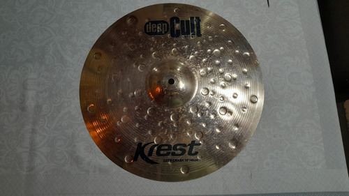 Crash 16 Krest Deep Cult B8 Bronze Prato De Bateria Ataque