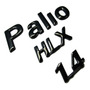Emblemas Fiat Palio Hlx 1.4 Negros Pega 3m Fiat Punto