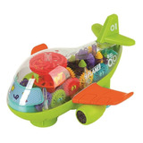 Brinquedo Educativo Avião Bebê Musical C/ Som Luz - Braskit