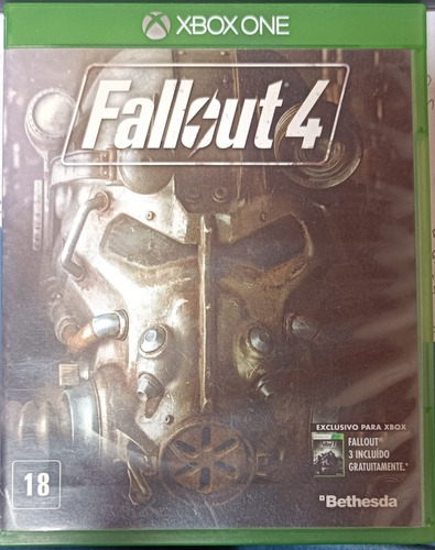 Fallout 4 Xbox One E Fallout 3 Bethesda - Midia Fisica