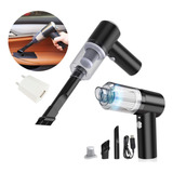 Kit Aspirador Portátil Automovel Forte Recarregável Premium