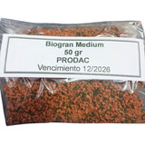 Alimento Biogran Medium 50 Gr Prodac Fraccionado Peces