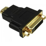 Adaptador Dvi Fêmea X Hdmi Macho Gold St-hdmi-dmf Storm