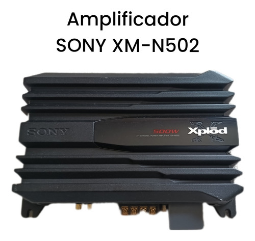 Amplificador Sony De 2 Canales Xm-n502