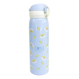 Botella Termica Acero Inoxidable Smile Celeste Shiba 500ml