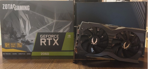 Placa De Video Nvidia Zotac  Gaming Geforce Rtx 2060  6gb