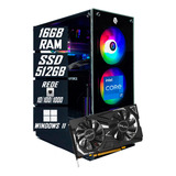 Pc Gamer Cpu I7 6700 / 16gb Ddr4 / Ssd 512gb / Gtx 1650 4gb