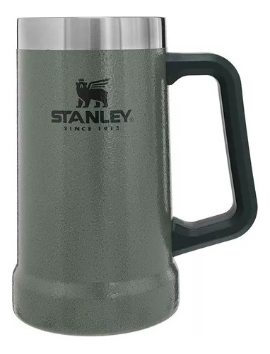 Caneca Térmica Stanley Adventure Big Grip  Hammertone Green 