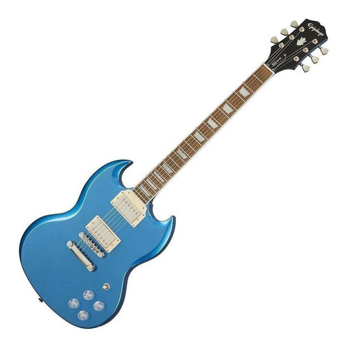 EpiPhone, Enmsrbmnh1, Modern Sg Sg Muse Radio Blue Metallic 