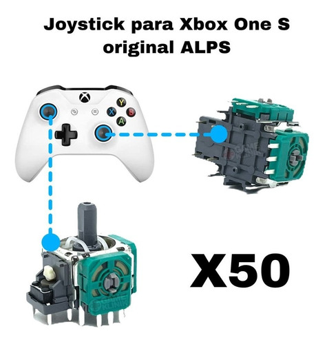 50 Joystick Potenciómetro Alps Xbox One S Original Cuadros