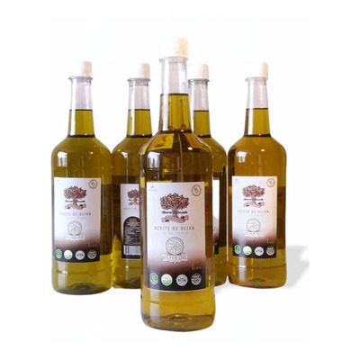 Aceite De Oliva Extra  Virgen  Kosher Pack 5 Botellas 1 L  | Meses sin interés