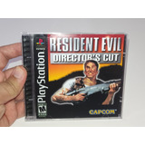 Resident Evil Directors Cut  Playstation Patch Midia Prata
