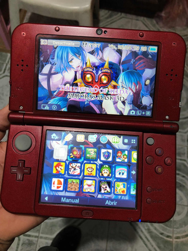 New 3ds Liberado 128gb + 2 Juegos Físicos 