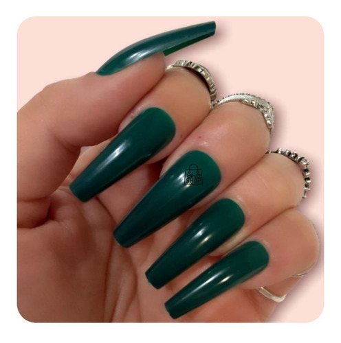 Press On Nails ''esmeralda'' Yihe