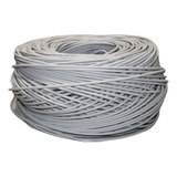 Cable U/utp Cat 6 Vcp 100% Cobre Uso Interior Gris X 305 M