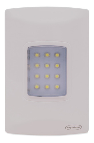 Luz Luminária Lâmpada Emergência Embutir Parede 100 Lumens 