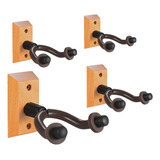 .. 4 Pcs Colgador De Pared Para Guitarra Soporte Para